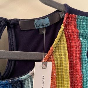 ANTROPOLOGIE Eva Franco Sequin Top